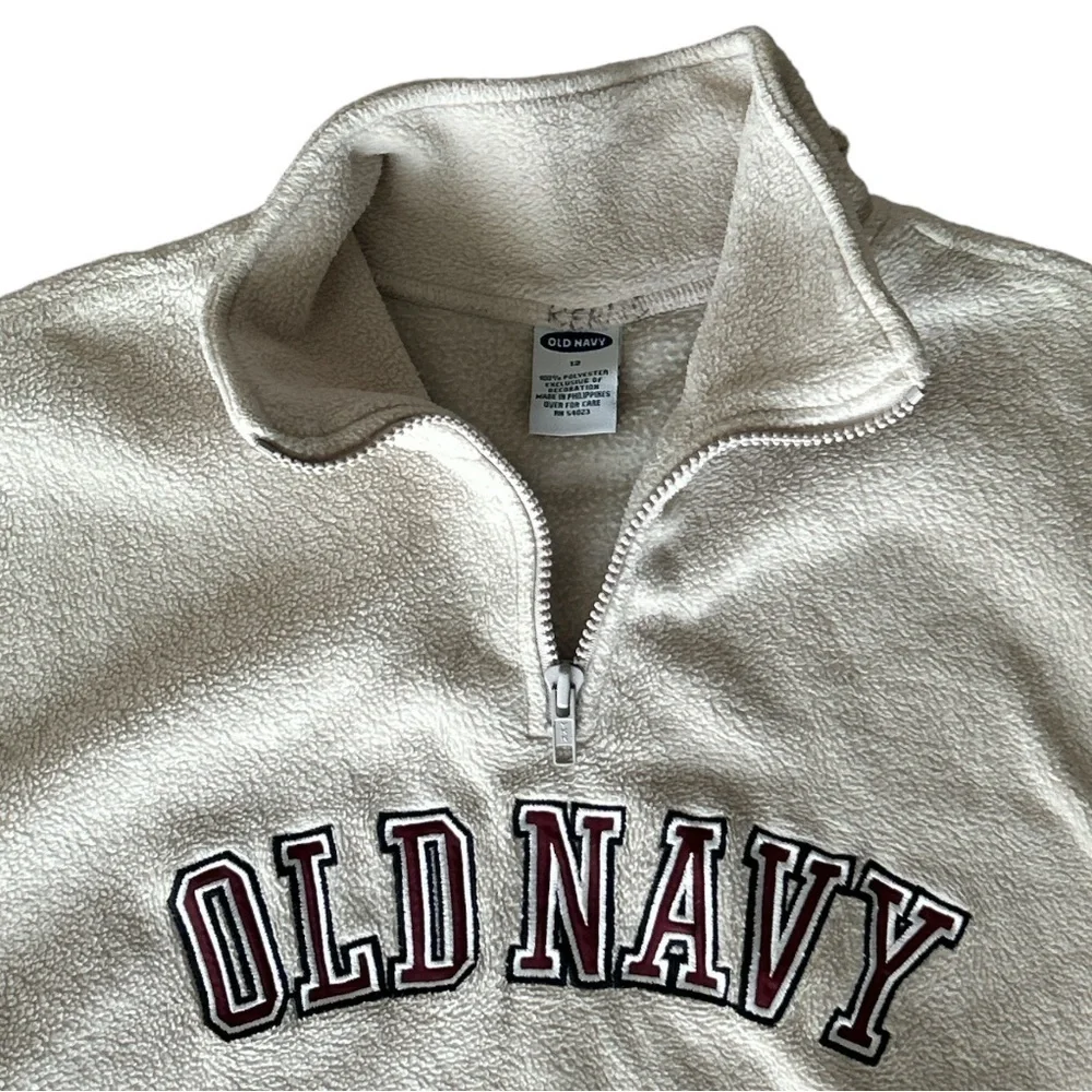 Kids Old Navy Half Zip Up Jacket